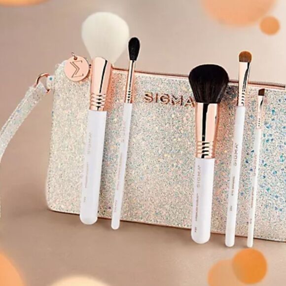 Sigma Beauty Holiday Glam Brush Set w/Beauty Bag - Picture 8 of 12
